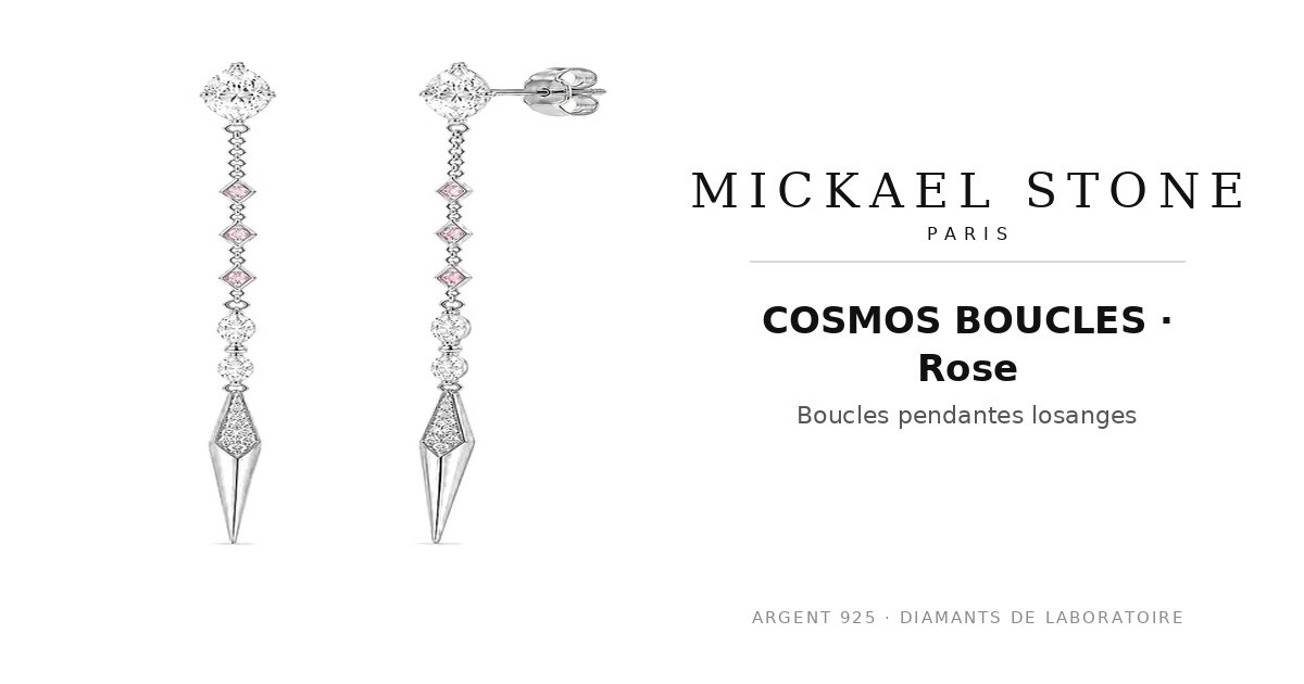 COSMOS BOUCLES · Rose