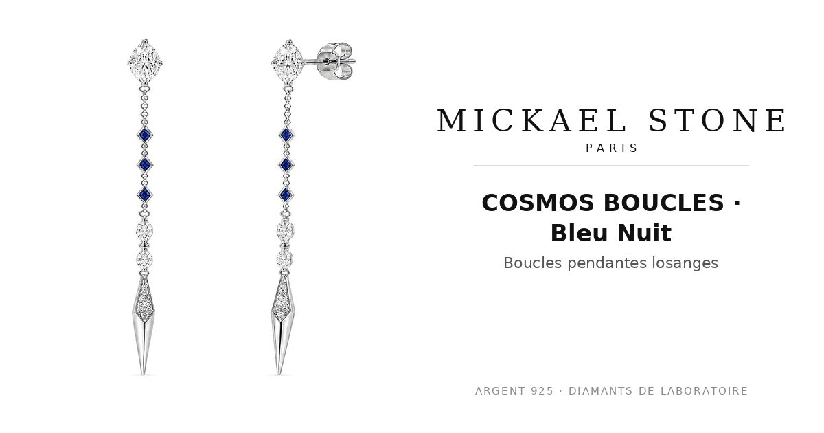 COSMOS BOUCLES · Bleu Nuit