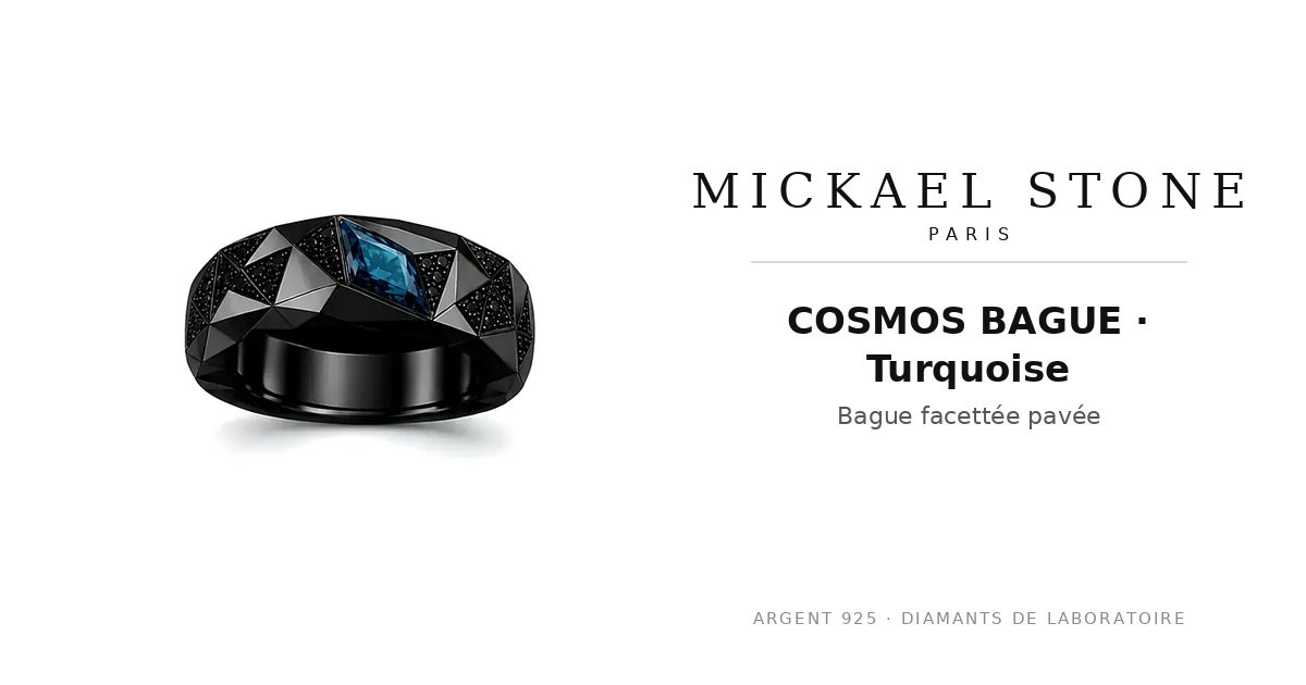COSMOS BAGUE · Turquoise