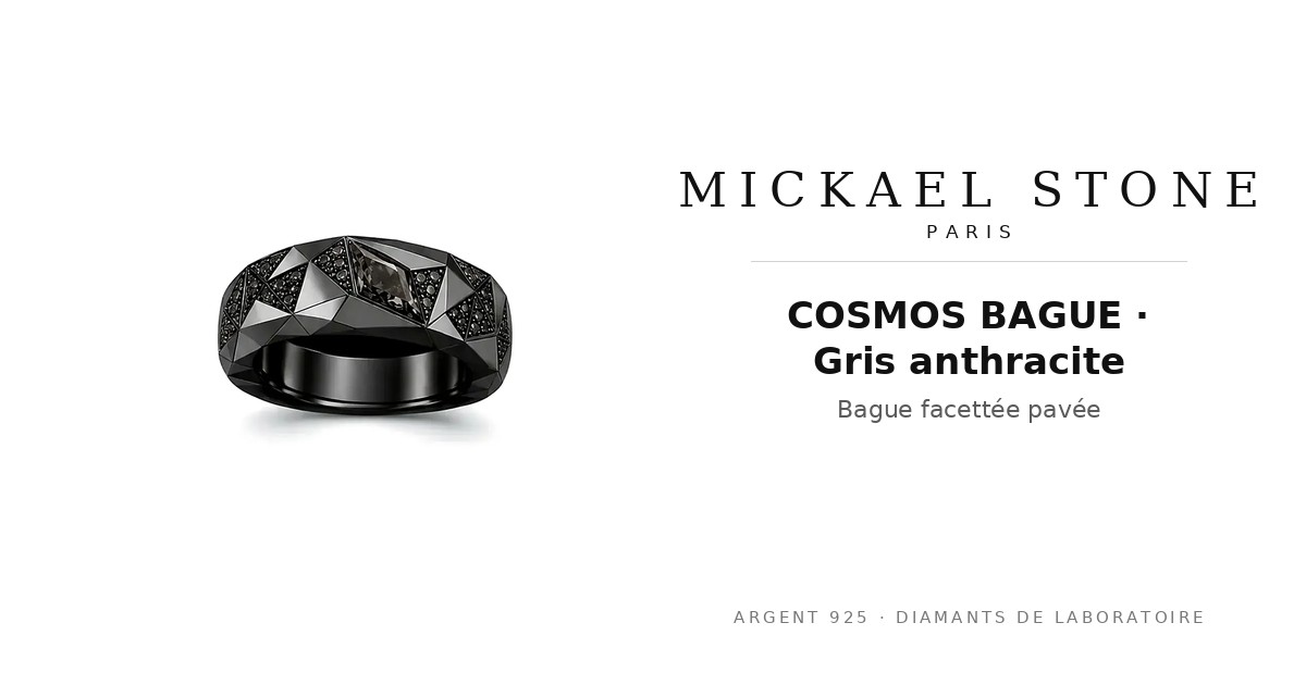 COSMOS BAGUE · Gris anthracite
