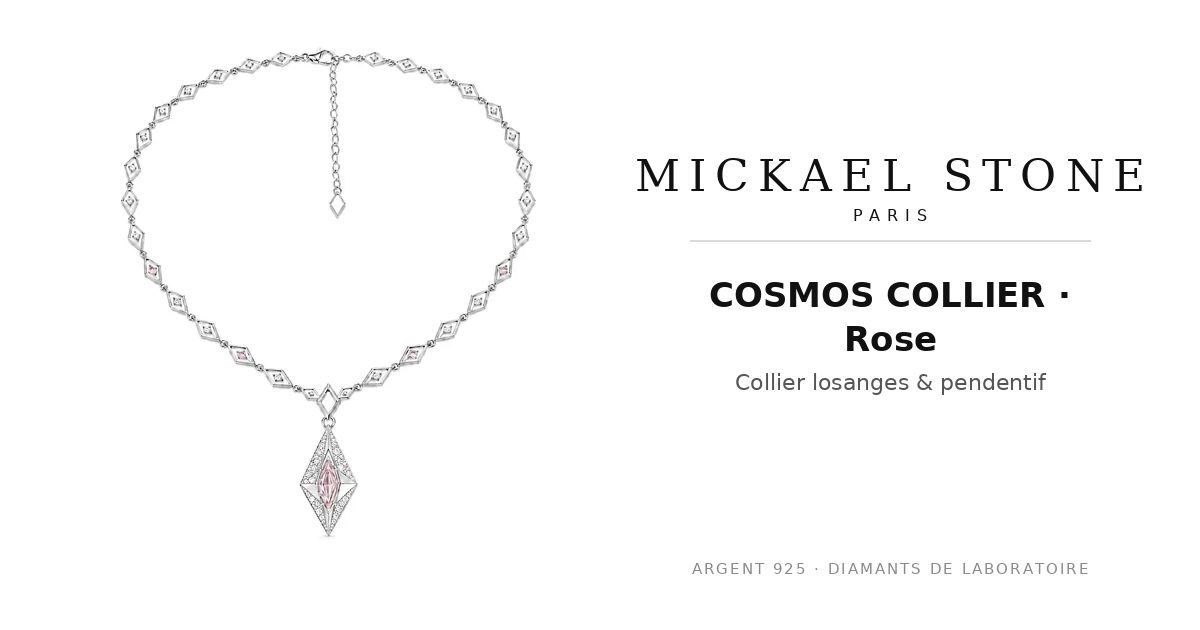 COSMOS COLLIER · Rose