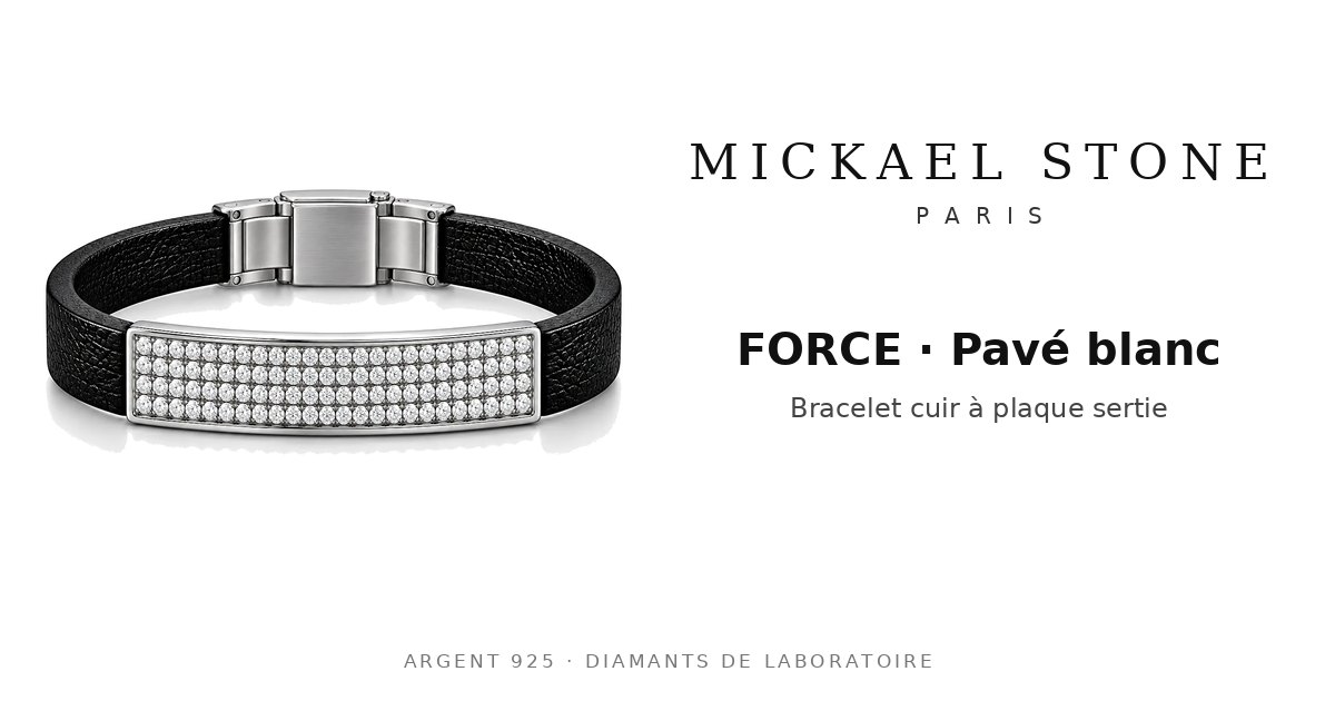 FORCE · Pavé blanc