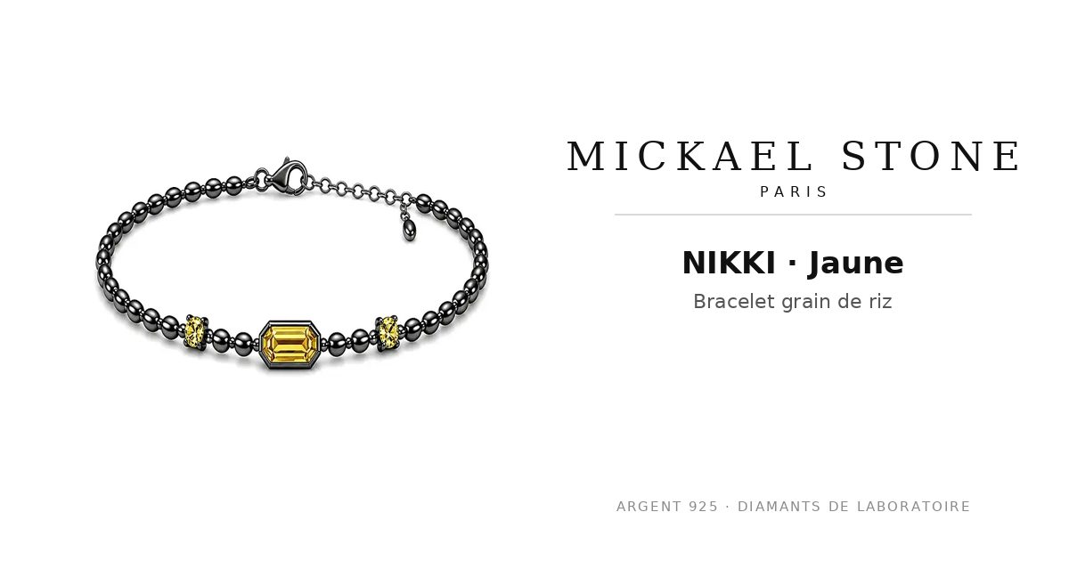 NIKKI · Jaune