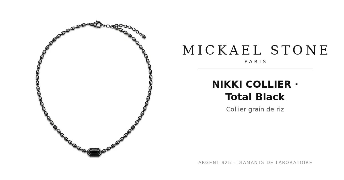 NIKKI COLLIER · Total Black