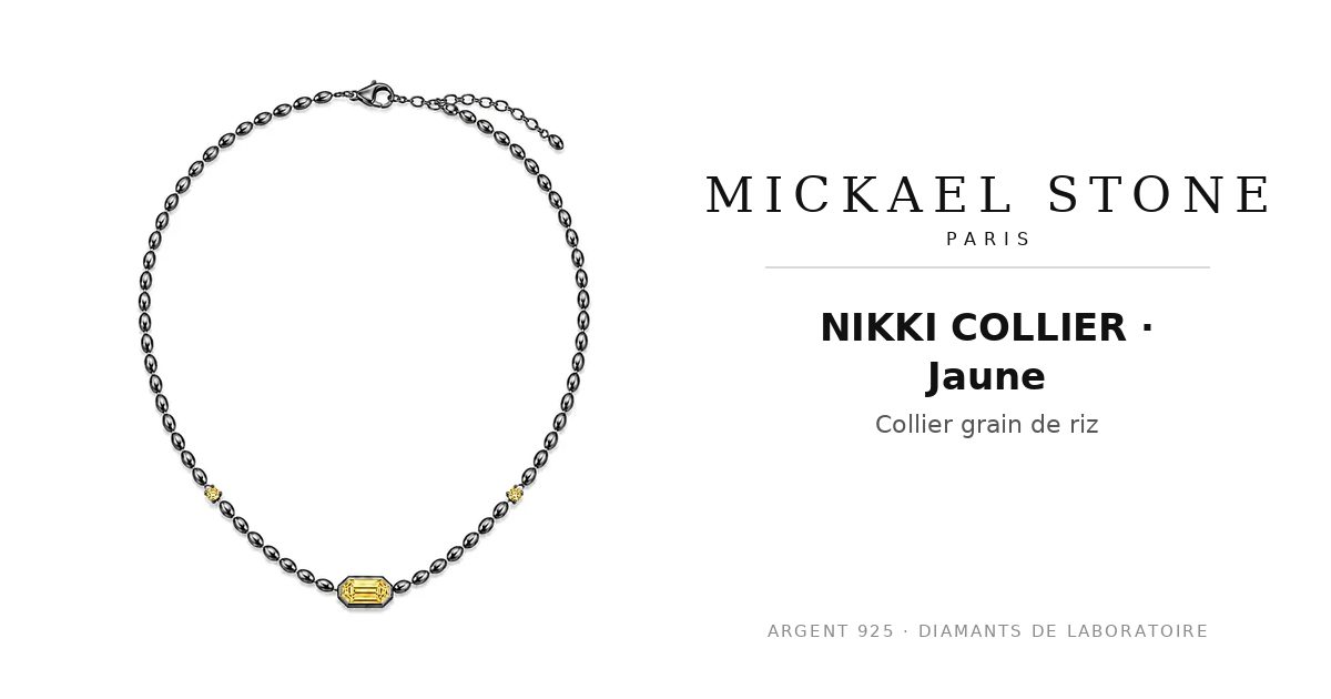 NIKKI COLLIER · Jaune