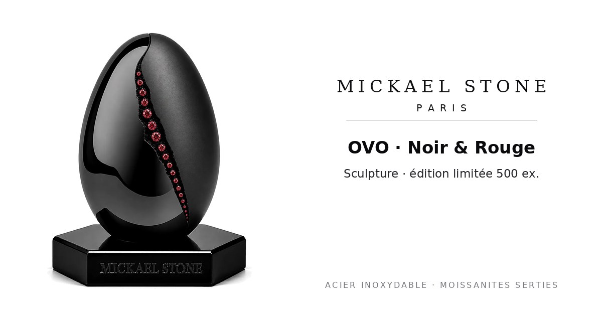 OVO · Noir & Rouge
