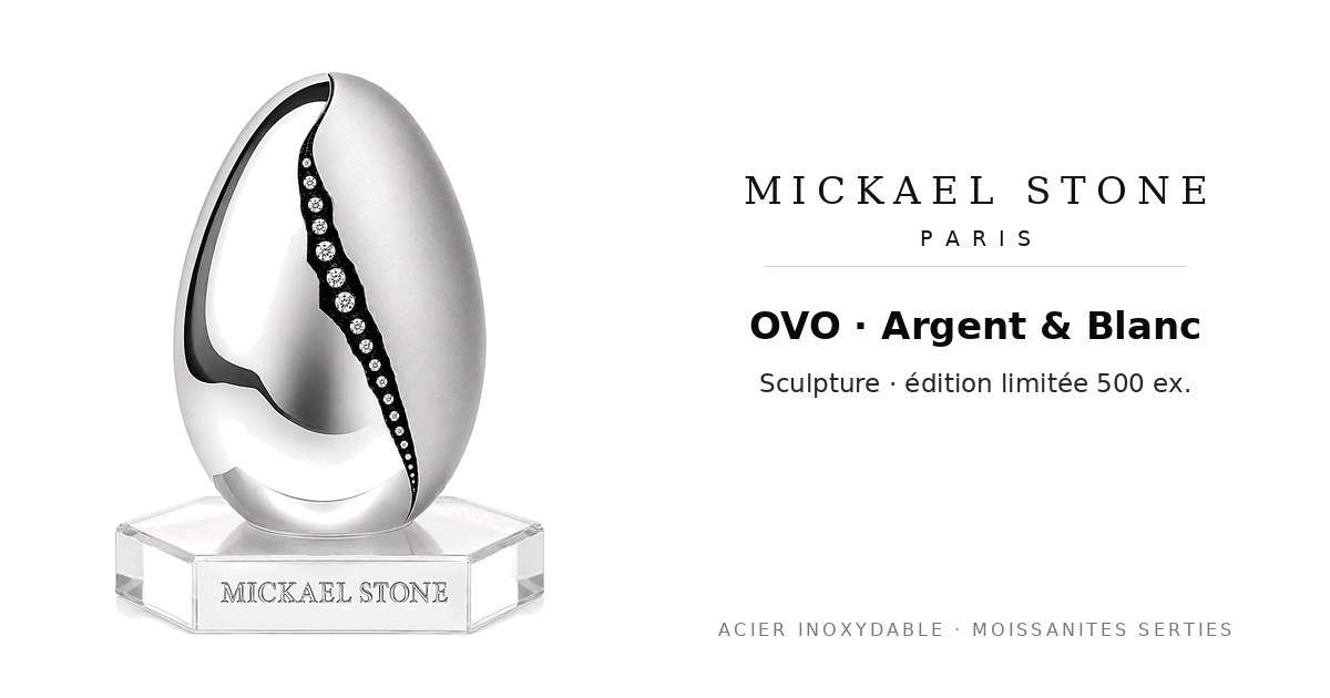 OVO · Argent & Blanc