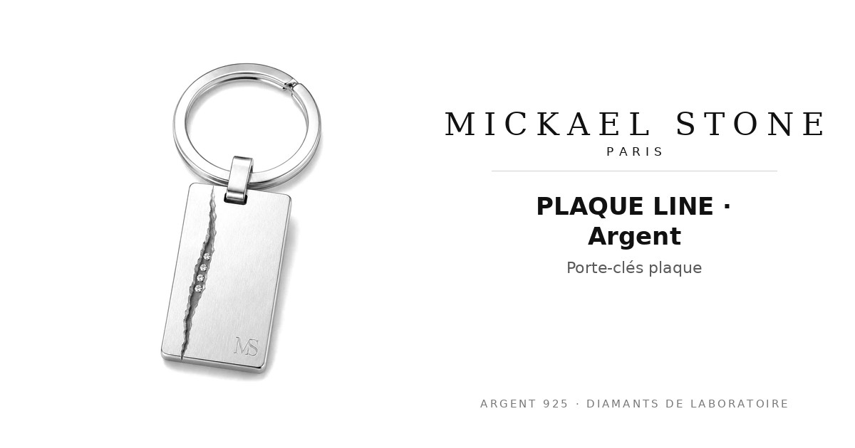 PLAQUE FAILLE · Argent
