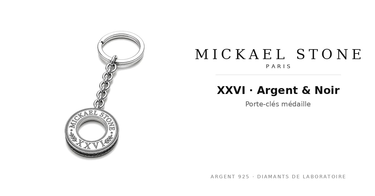 XXVI · Argent & Noir