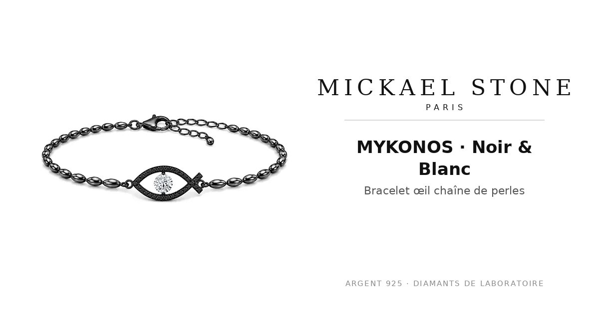 MYKONOS · Noir & Blanc