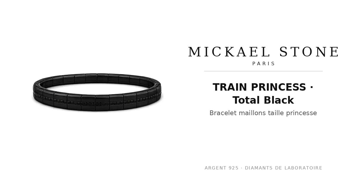 TRAIN PRINCESS · Total Black