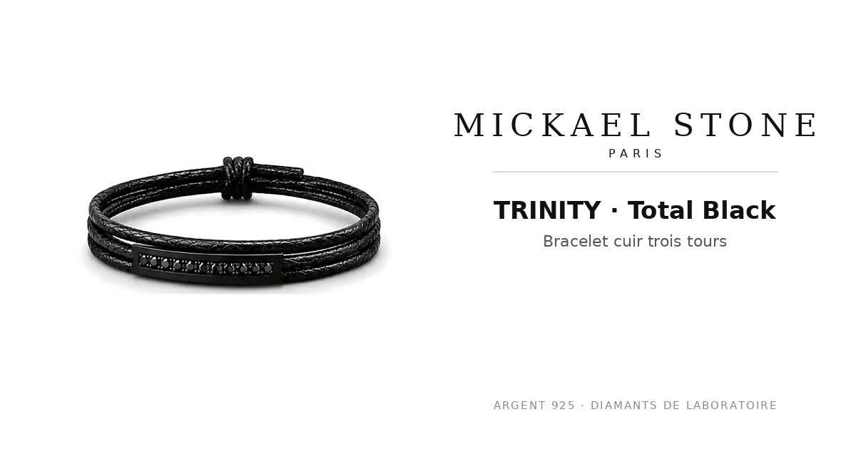 TRINITY · Total Black